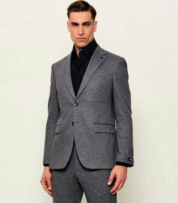 Marynarka męska elegancka Karl Lagerfeld ze sklepu: Gomez Fashion Store w kategorii: Marynarki męskie - zdjęcie 874714-BD9-10338_KL264M000002E26