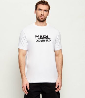T-shirt męski młodzieżowy Karl Lagerfeld ze sklepu: Gomez Fashion Store w kategorii: T-shirty męskie - zdjęcie 874714-BD9-10338_KL264M000004007