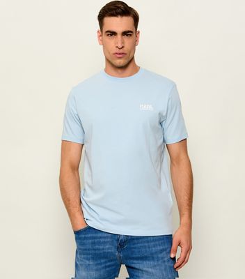 T-shirt męski casual Karl Lagerfeld ze sklepu: Gomez Fashion Store w kategorii: T-shirty męskie - zdjęcie 874714-BD9-10338_KL264M000006600