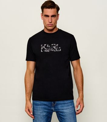 T-shirt męski Karl Lagerfeld ze sklepu: Gomez Fashion Store w kategorii: T-shirty męskie - zdjęcie 874714-BD9-10338_KL264M000008990
