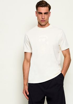 T-shirt męski casualowy Karl Lagerfeld ze sklepu: Gomez Fashion Store w kategorii: T-shirty męskie - zdjęcie 874714-BD9-10338_KL264M000013C31