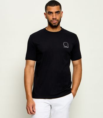 T-shirt męski na wiosnę Karl Lagerfeld ze sklepu: Gomez Fashion Store w kategorii: T-shirty męskie - zdjęcie 874714-BD9-10338_KL264M000016990