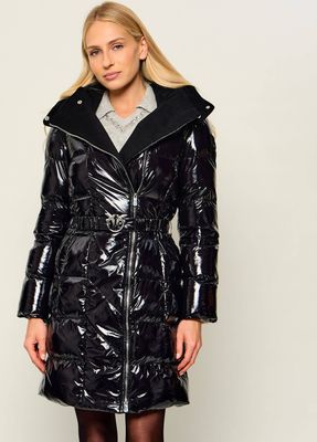 Kurtka damska jesienna Pinko ze sklepu: Gomez Fashion Store w kategorii: Kurtki damskie - zdjęcie 874714-BD9-10338_PI264W000003099