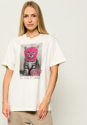 Pinko - Bluzka damska na wiosnę ze sklepu: Gomez Fashion Store w kategorii: Bluzki damskie - zdjęcie 874714-BD9-10338_PI264W000012F08
