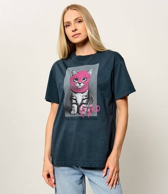 Pinko - Bluzka damska ze sklepu: Gomez Fashion Store w kategorii: Bluzki damskie - zdjęcie 874714-BD9-10338_PI264W000012F03