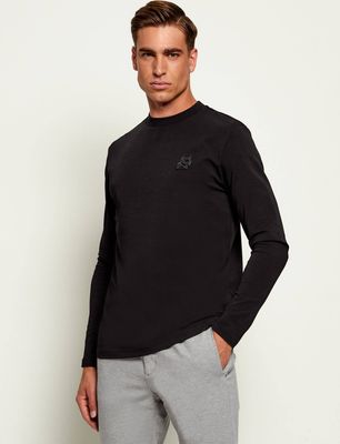 T-shirt męski na wiosnę casualowy Karl Lagerfeld ze sklepu: Gomez Fashion Store w kategorii: T-shirty męskie - zdjęcie 874714-BD9-10338_KL265M000023990