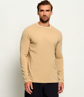 T-shirt męski na jesień Karl Lagerfeld ze sklepu: Gomez Fashion Store w kategorii: T-shirty męskie - zdjęcie 874714-BD9-10338_KL265M000025420