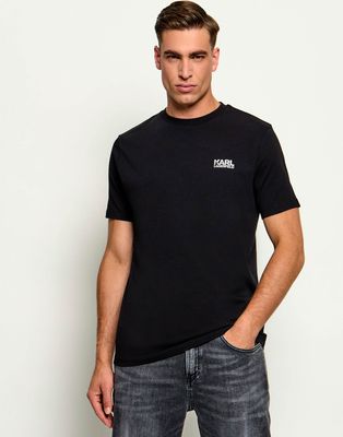 T-shirt męski Karl Lagerfeld ze sklepu: Gomez Fashion Store w kategorii: T-shirty męskie - zdjęcie 874714-BD9-10338_KL265M000026015