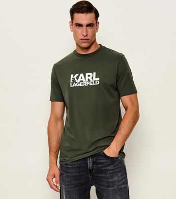 T-shirt męski młodzieżowy wiosenny Karl Lagerfeld ze sklepu: Gomez Fashion Store w kategorii: T-shirty męskie - zdjęcie 874714-BD9-10338_KL265M000027B92
