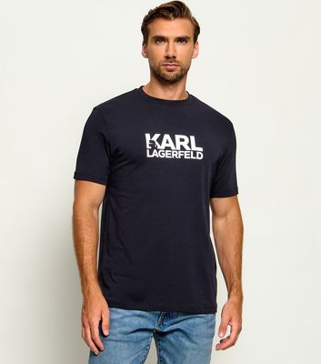 T-shirt męski Karl Lagerfeld ze sklepu: Gomez Fashion Store w kategorii: T-shirty męskie - zdjęcie 874714-BD9-10338_KL265M000027690