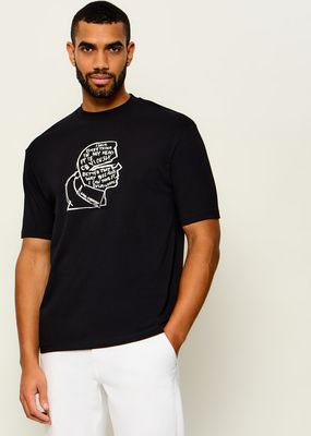 T-shirt męski młodzieżowy Karl Lagerfeld ze sklepu: Gomez Fashion Store w kategorii: T-shirty męskie - zdjęcie 874714-BD9-10338_KL265M000029990