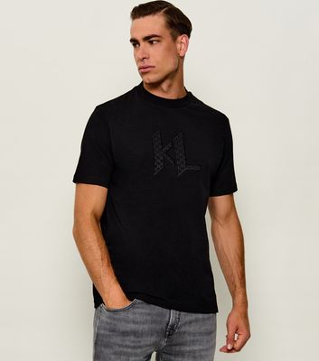 T-shirt męski na wiosnę Karl Lagerfeld ze sklepu: Gomez Fashion Store w kategorii: T-shirty męskie - zdjęcie 874714-BD9-10338_KL265M000036990