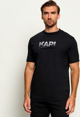T-shirt męski młodzieżowy Karl Lagerfeld ze sklepu: Gomez Fashion Store w kategorii: T-shirty męskie - zdjęcie 874714-BD9-10338_KL265M000045990