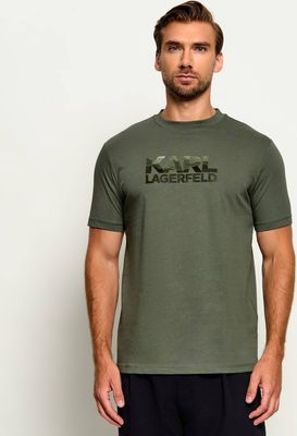 T-shirt męski Karl Lagerfeld ze sklepu: Gomez Fashion Store w kategorii: T-shirty męskie - zdjęcie 874714-BD9-10338_KL265M000045B92