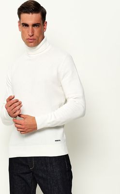 Sweter męski casual Karl Lagerfeld ze sklepu: Gomez Fashion Store w kategorii: Swetry męskie - zdjęcie 874714-BD9-10338_KL265M000098334