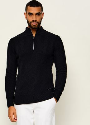 Karl Lagerfeld - Sweter męski casual ze sklepu: Gomez Fashion Store w kategorii: Swetry męskie - zdjęcie 874714-BD9-10338_KL265M000099990