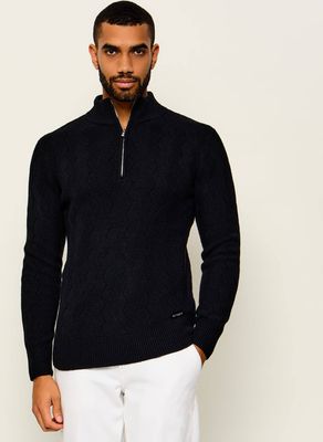 Karl Lagerfeld - Sweter męski casual ze sklepu: Gomez Fashion Store w kategorii: Swetry męskie - zdjęcie 874714-BD9-10338_KL265M000099990
