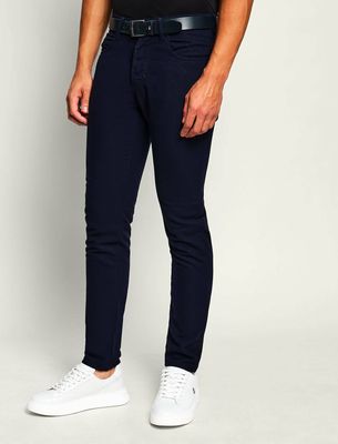 Spodnie męskie na jesień Karl Lagerfeld ze sklepu: Gomez Fashion Store w kategorii: Spodnie męskie - zdjęcie 874714-BD9-10338_KL265M000124690