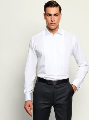 Koszula męska na wiosnę elegancka Karl Lagerfeld ze sklepu: Gomez Fashion Store w kategorii: Koszule męskie - zdjęcie 874714-BD9-10338_KL265M000128007