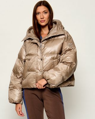 Kurtka damska casual Pinko ze sklepu: Gomez Fashion Store w kategorii: Kurtki damskie - zdjęcie 874714-BD9-10338_PI264W000016F02