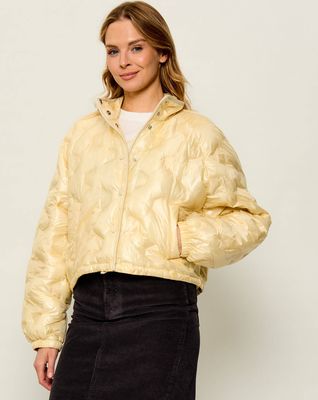 Pinko - Kurtka damska ze sklepu: Gomez Fashion Store w kategorii: Kurtki damskie - zdjęcie 874714-BD9-10338_PI264W000019F11
