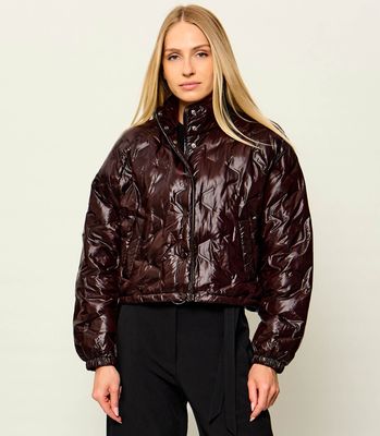 Pinko - Kurtka damska ze sklepu: Gomez Fashion Store w kategorii: Kurtki damskie - zdjęcie 874714-BD9-10338_PI264W000019394