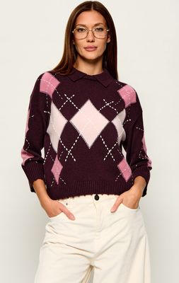 Sweter damski casual Pinko ze sklepu: Gomez Fashion Store w kategorii: Swetry damskie - zdjęcie 874714-BD9-10338_PI264W000036D96