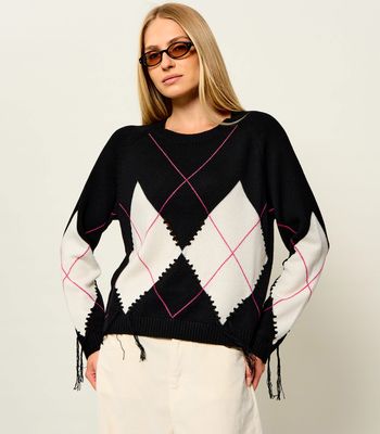 Pinko - Sweter damski casual ze sklepu: Gomez Fashion Store w kategorii: Swetry damskie - zdjęcie 874714-BD9-10338_PI264W000046F17