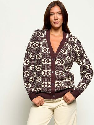 Sweter damski Pinko ze sklepu: Gomez Fashion Store w kategorii: Swetry damskie - zdjęcie 874714-BD9-10338_PI264W000048F18