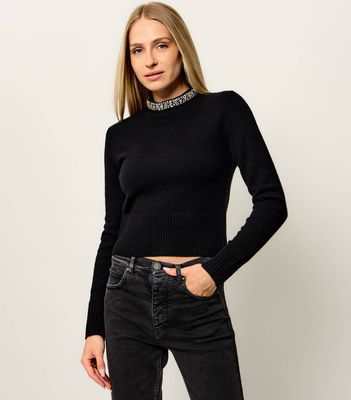 Sweter damski casual Pinko ze sklepu: Gomez Fashion Store w kategorii: Swetry damskie - zdjęcie 874714-BD9-10338_PI264W000054099