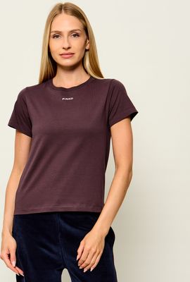 Bluzka damska wiosenna casual Pinko ze sklepu: Gomez Fashion Store w kategorii: Bluzki damskie - zdjęcie 874714-BD9-10338_PI264W000068D53