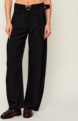 Spodnie damskie jesienne Pinko ze sklepu: Gomez Fashion Store w kategorii: Spodnie damskie - zdjęcie 874714-BD9-10338_PI264W000087099