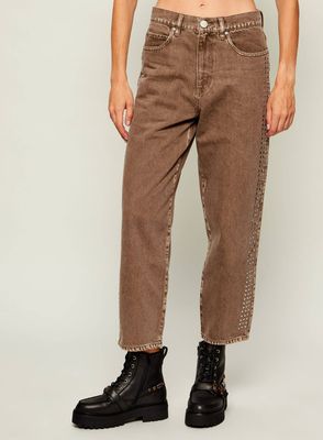 Jeansy damskie w miejskim stylu Pinko ze sklepu: Gomez Fashion Store w kategorii: Jeansy damskie - zdjęcie 874714-BD9-10338_PI264W000091694
