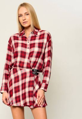 Sukienka na wiosnę koszulowa Pinko ze sklepu: Gomez Fashion Store w kategorii: Sukienki - zdjęcie 874714-BD9-10338_PI264W000096038