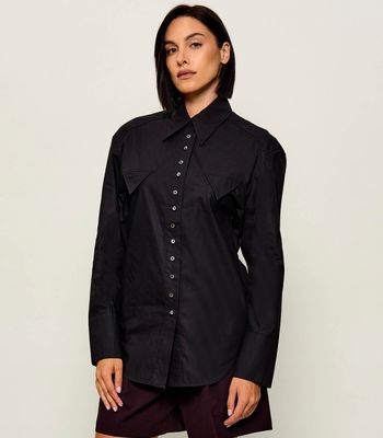 Koszula damska casual Pinko ze sklepu: Gomez Fashion Store w kategorii: Koszule damskie - zdjęcie 874714-BD9-10338_PI264W000109099
