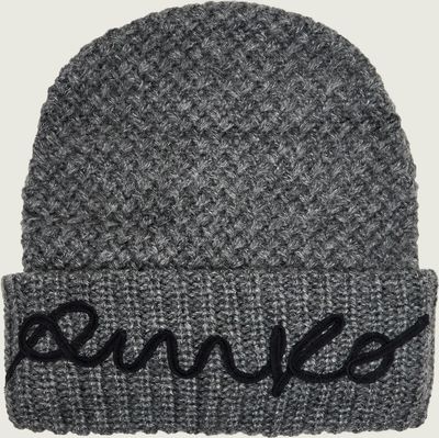 Czapka zimowa damska Pinko ze sklepu: Gomez Fashion Store w kategorii: Czapki zimowe damskie - zdjęcie 874714-BD9-10338_PI264W000124376