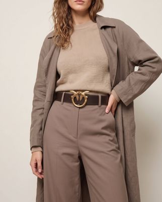 Pasek Pinko ze sklepu: Gomez Fashion Store w kategorii: Paski damskie - zdjęcie 874714-BD9-10338_PI264W000186F25