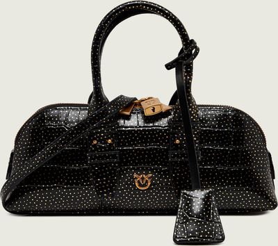 Pinko - Kuferek elegancki ze sklepu: Gomez Fashion Store w kategorii: Kuferki - zdjęcie 874714-BD9-10338_PI264W000214582