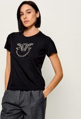 Bluzka damska młodzieżowa Pinko ze sklepu: Gomez Fashion Store w kategorii: Bluzki damskie - zdjęcie 874714-BD9-10338_PI264W000251099