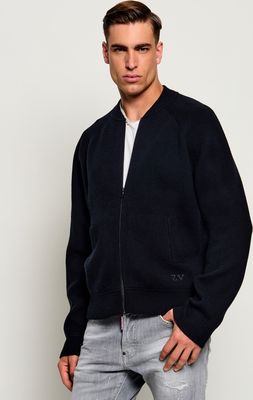 Sweter męski zimowy casualowy Zadig&Voltaire ze sklepu: Gomez Fashion Store w kategorii: Swetry męskie - zdjęcie 874714-BD9-10338_ZV265M000004109