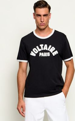 Zadig&Voltaire - T-shirt męski młodzieżowy ze sklepu: Gomez Fashion Store w kategorii: T-shirty męskie - zdjęcie 874714-BD9-10338_ZV265M000005109
