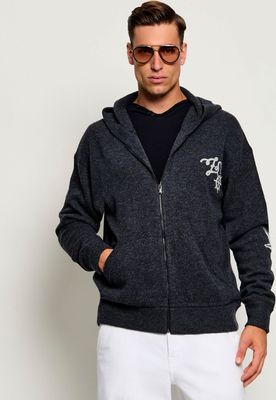 Sweter męski casual Zadig&Voltaire ze sklepu: Gomez Fashion Store w kategorii: Swetry męskie - zdjęcie 874714-BD9-10338_ZV265M000011126