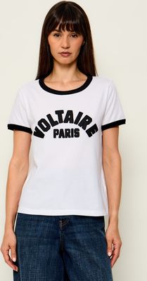 Bluzka damska wiosenna Zadig&Voltaire ze sklepu: Gomez Fashion Store w kategorii: Bluzki damskie - zdjęcie 874714-BD9-10338_ZV265W000065108