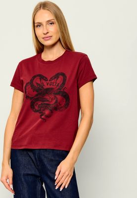 Zadig&Voltaire - Bluzka damska na wiosnę w stylu młodzieżowym ze sklepu: Gomez Fashion Store w kategorii: Bluzki damskie - zdjęcie 874714-BD9-10338_ZV265W000076134