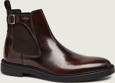 Buty zimowe męskie na jesień BOSS BLACK ze sklepu: Gomez Fashion Store w kategorii: Buty zimowe męskie - zdjęcie 874714-BD9-10338_BB265M000130204