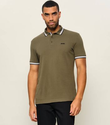 T-shirt męski BOSS GREEN ze sklepu: Gomez Fashion Store w kategorii: T-shirty męskie - zdjęcie 874714-BD9-10338_BG265M000025398