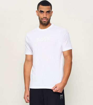 BOSS GREEN - T-shirt męski na wiosnę ze sklepu: Gomez Fashion Store w kategorii: T-shirty męskie - zdjęcie 874714-BD9-10338_BG265M000032101