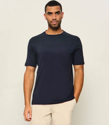 T-shirt męski na wiosnę BOSS GREEN ze sklepu: Gomez Fashion Store w kategorii: T-shirty męskie - zdjęcie 874714-BD9-10338_BG265M000032403