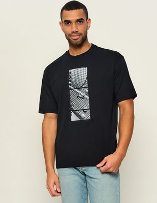 T-shirt męski w stylu młodzieżowym BOSS GREEN ze sklepu: Gomez Fashion Store w kategorii: T-shirty męskie - zdjęcie 874714-BD9-10338_BG265M000063001