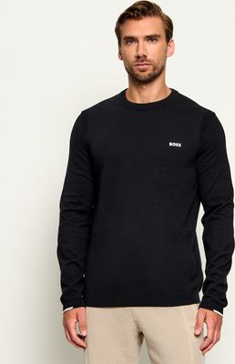 Sweter męski casual BOSS GREEN ze sklepu: Gomez Fashion Store w kategorii: Swetry męskie - zdjęcie 874714-BD9-10338_BG265M000073001